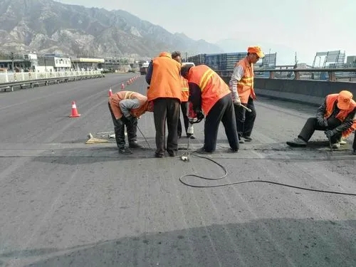 永安坝街道道路桥梁病害治理